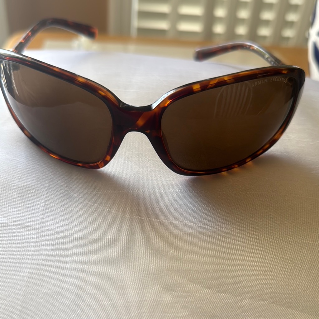 Armani Exchange Brown Sunglasses Fashionable Accessories